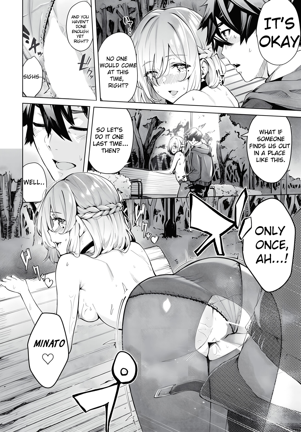 Hentai Manga Comic-More More Outside-Read-12